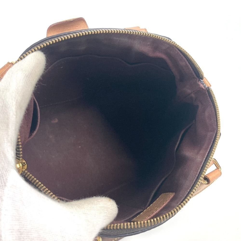 LOUIS VUITTON Authentic Brown Monogram Canvas Tote Bag - Picture 12 of 15